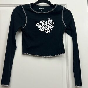 Playboy long sleeve baby tee